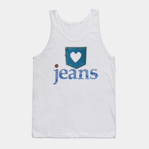 Jeans Tank Top by Simple Ever